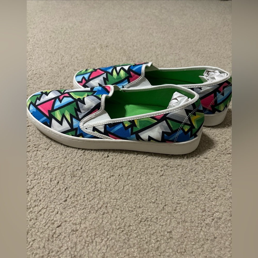 John Daly Loudmouth Golf Sonny Men’s Slip on Sneaker Shoes Loafer Size 10M US